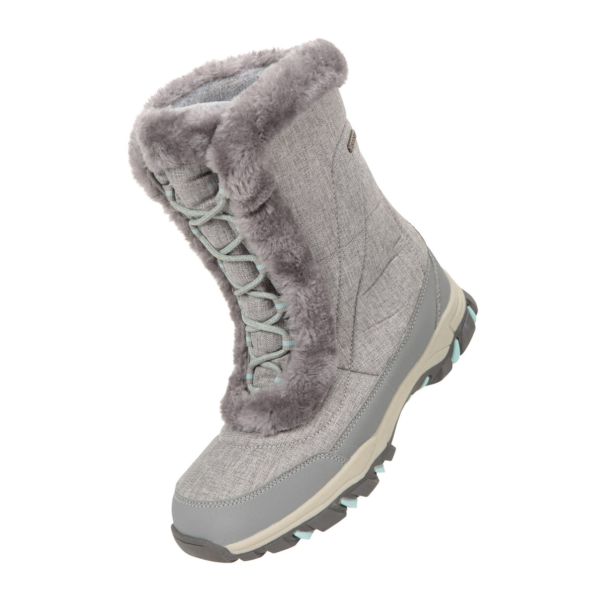 Mint - Front - Mountain Warehouse Womens-Ladies Ohio Snow Boots