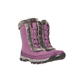 Dark Purple - Front - Mountain Warehouse Womens-Ladies Ohio Snow Boots