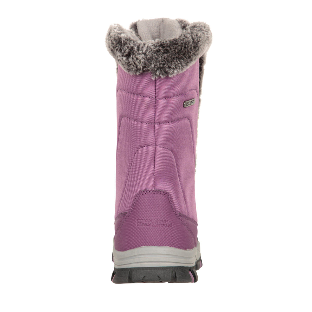 Dark Purple - Back - Mountain Warehouse Womens-Ladies Ohio Snow Boots