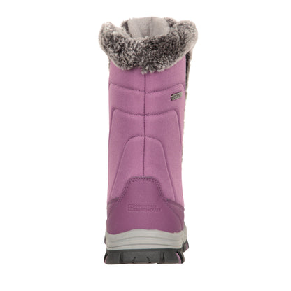 Dark Purple - Back - Mountain Warehouse Womens-Ladies Ohio Snow Boots