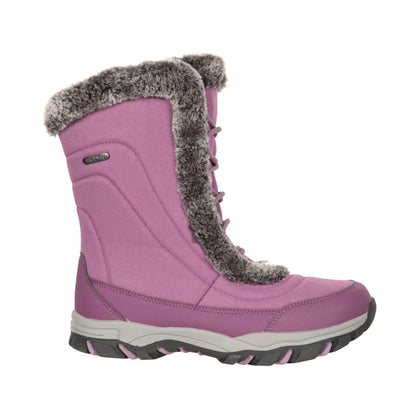 Dark Purple - Side - Mountain Warehouse Womens-Ladies Ohio Snow Boots