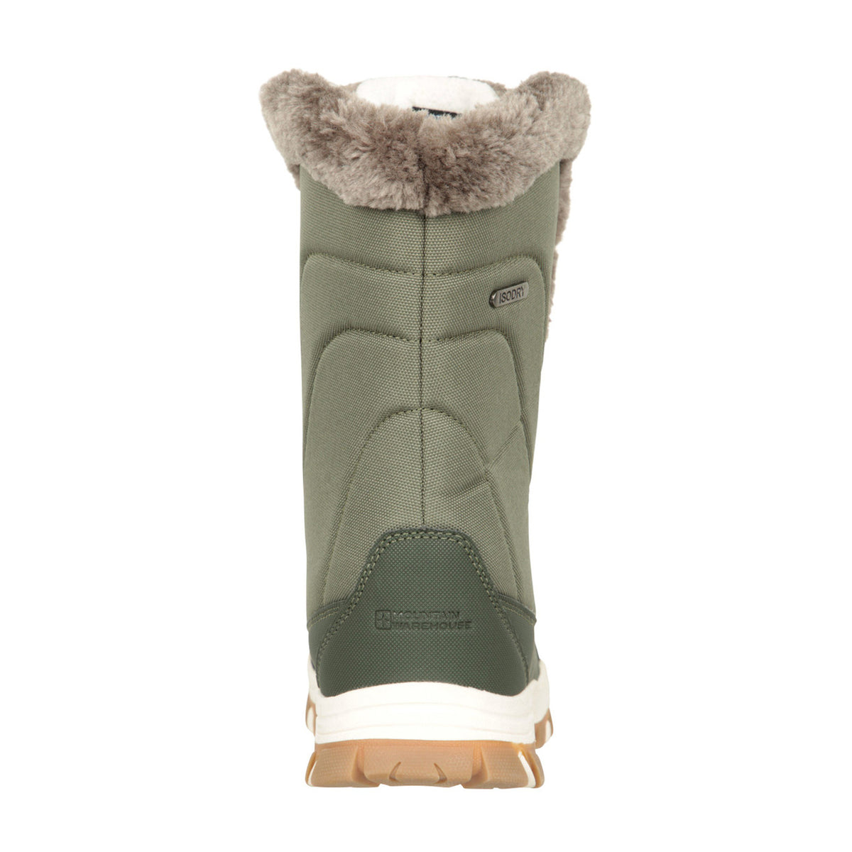 Khaki Green - Back - Mountain Warehouse Womens-Ladies Ohio Snow Boots