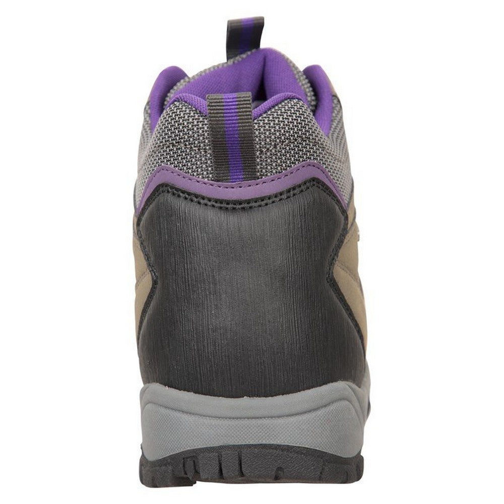 Light Grey - Side - Mountain Warehouse Womens-Ladies Adventurer Walking Boots