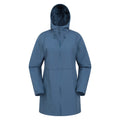 Dark Blue - Front - Mountain Warehouse Womens-Ladies Hilltop II Waterproof Jacket