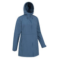 Dark Blue - Side - Mountain Warehouse Womens-Ladies Hilltop II Waterproof Jacket