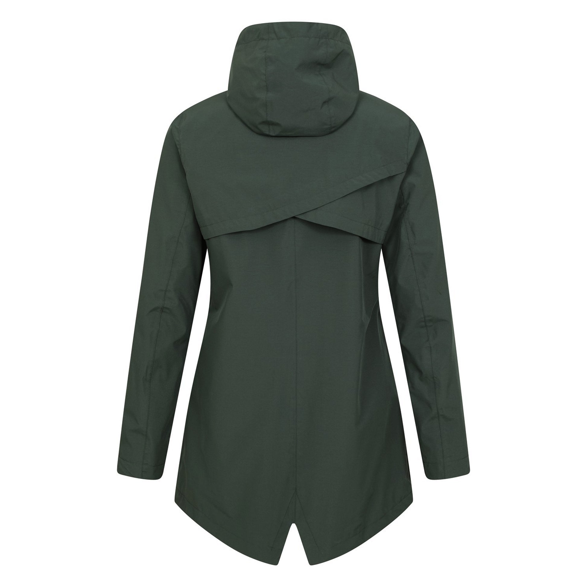 Dark Khaki - Side - Mountain Warehouse Womens-Ladies Hilltop II Waterproof Jacket
