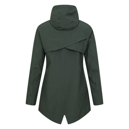 Dark Khaki - Side - Mountain Warehouse Womens-Ladies Hilltop II Waterproof Jacket