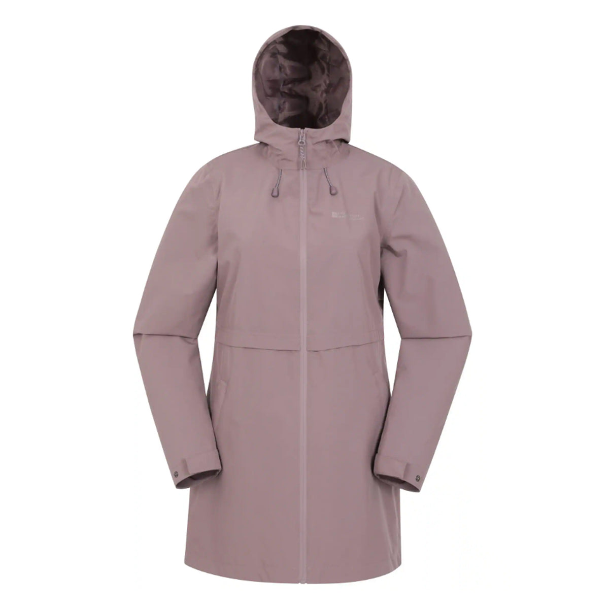 Dark Beige - Front - Mountain Warehouse Womens-Ladies Hilltop II Waterproof Jacket