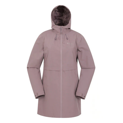 Dark Beige - Front - Mountain Warehouse Womens-Ladies Hilltop II Waterproof Jacket