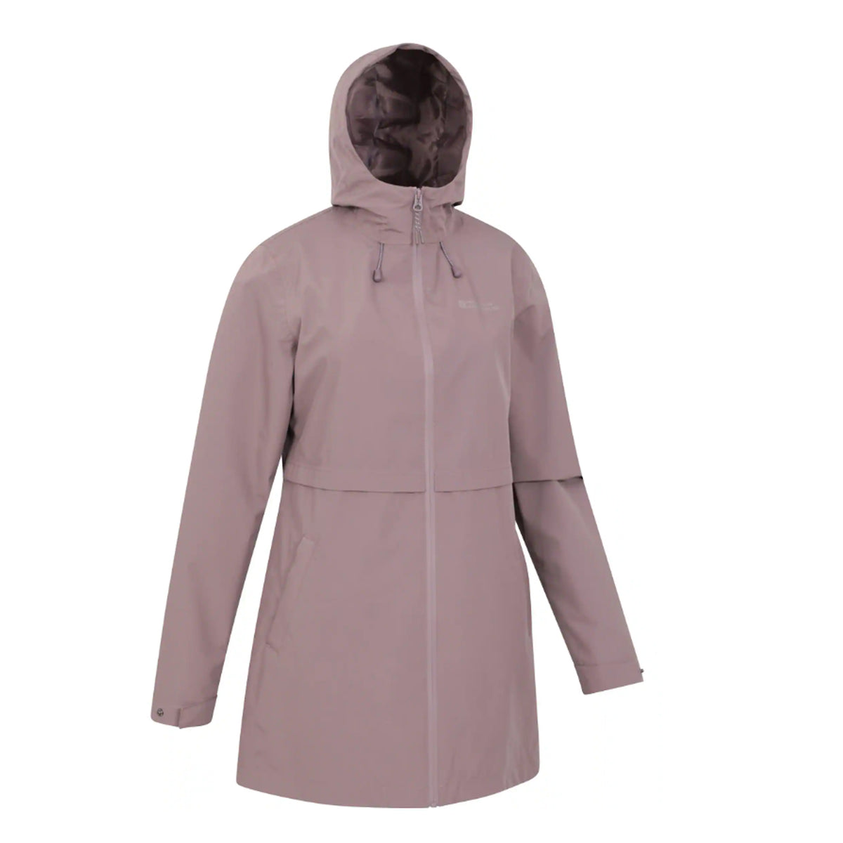 Dark Beige - Side - Mountain Warehouse Womens-Ladies Hilltop II Waterproof Jacket