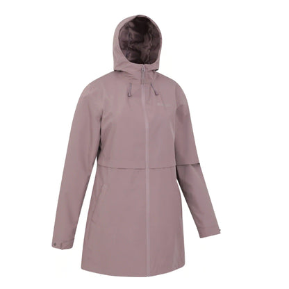 Dark Beige - Side - Mountain Warehouse Womens-Ladies Hilltop II Waterproof Jacket