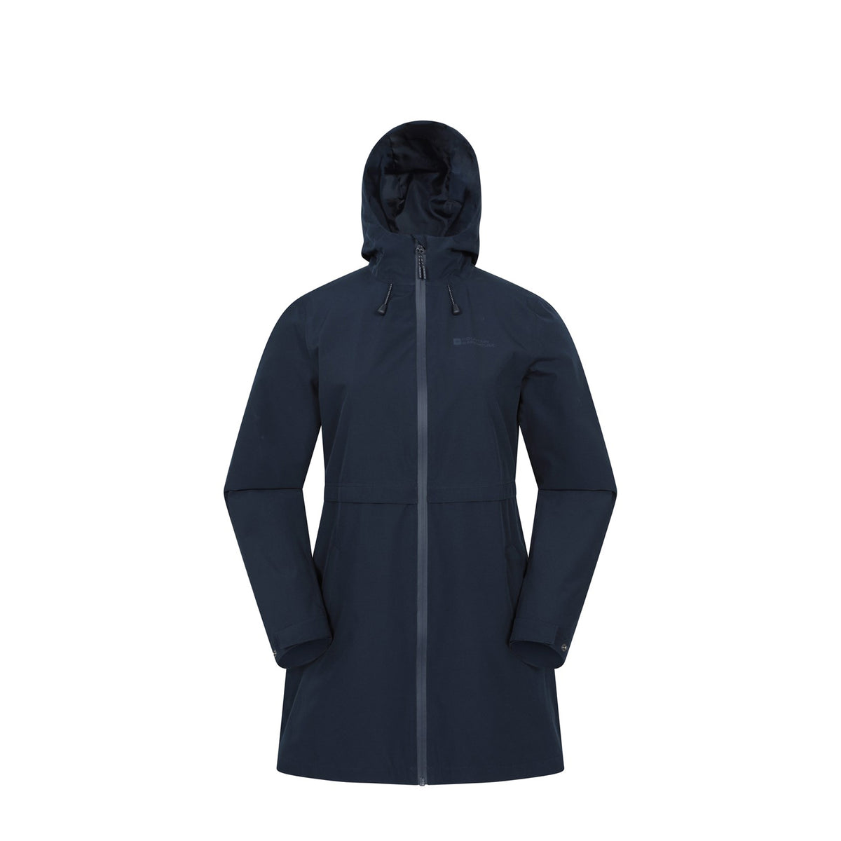 Navy - Front - Mountain Warehouse Womens-Ladies Hilltop II Waterproof Jacket