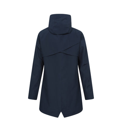 Navy - Back - Mountain Warehouse Womens-Ladies Hilltop II Waterproof Jacket