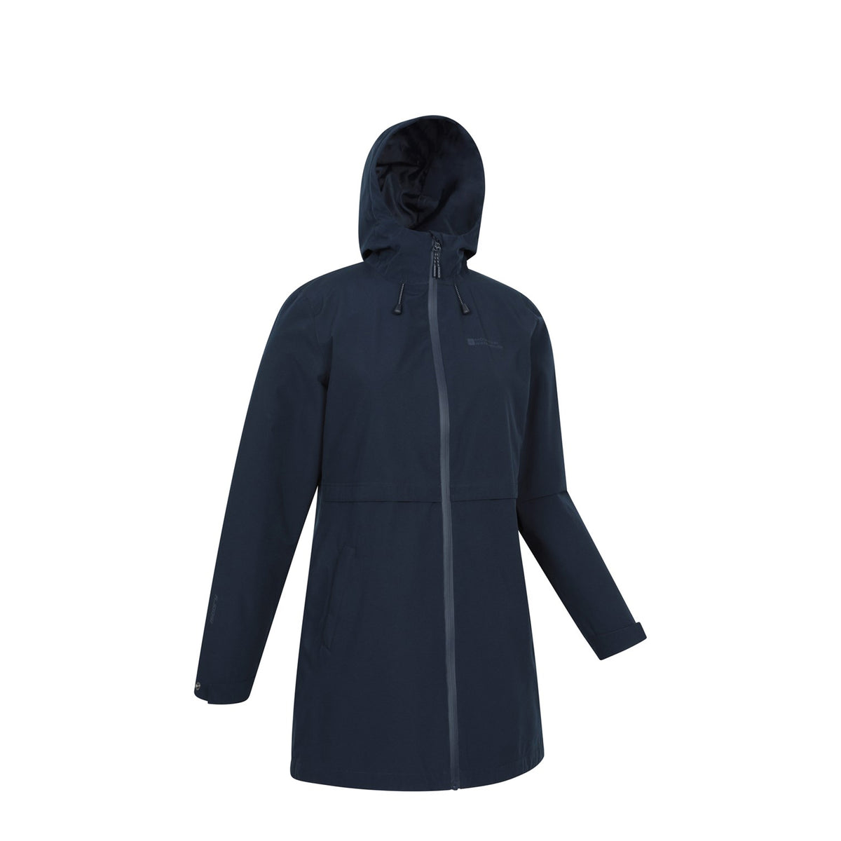 Navy - Side - Mountain Warehouse Womens-Ladies Hilltop II Waterproof Jacket