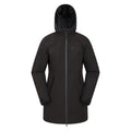 Black - Front - Mountain Warehouse Womens-Ladies Hilltop II Waterproof Jacket