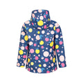 Pink-Blue - Back - Mountain Warehouse Childrens-Kids Raindrop Waterproof Jacket And Trousers Set Set