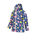 Pink-Blue - Pack Shot - Mountain Warehouse Childrens-Kids Raindrop Waterproof Jacket And Trousers Set Set