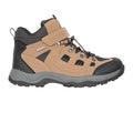 Brown - Back - Mountain Warehouse Mens Adventurer Adaptive Faux Suede Waterproof Boots