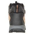 Dark Brown - Back - Mountain Warehouse Mens Adventurer Adaptive Faux Suede Waterproof Boots