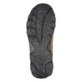 Dark Brown - Side - Mountain Warehouse Mens Adventurer Adaptive Faux Suede Waterproof Boots