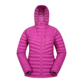 Purple - Front - Mountain Warehouse Womens-Ladies Skyline Extreme Hydrophobic Down Jacket