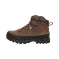 Brown - Side - Mountain Warehouse Womens-Ladies Extreme Quest Nubuck Waterproof Walking Boots
