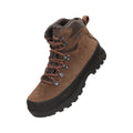 Brown - Front - Mountain Warehouse Womens-Ladies Extreme Quest Nubuck Waterproof Walking Boots
