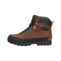Brown - Pack Shot - Mountain Warehouse Mens Quest Nubuck IsoGrip Hiking Boots