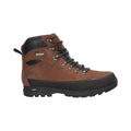 Brown - Close up - Mountain Warehouse Mens Quest Nubuck IsoGrip Hiking Boots