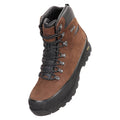 Brown - Front - Mountain Warehouse Mens Quest Nubuck IsoGrip Hiking Boots