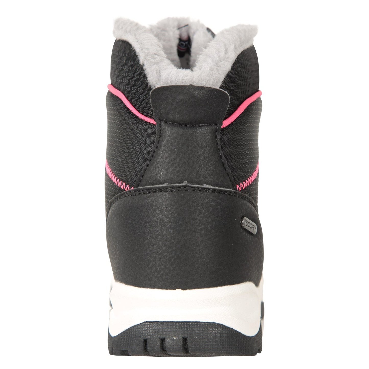 Black - Back - Mountain Warehouse Childrens-Kids Comet Waterproof Snow Boots