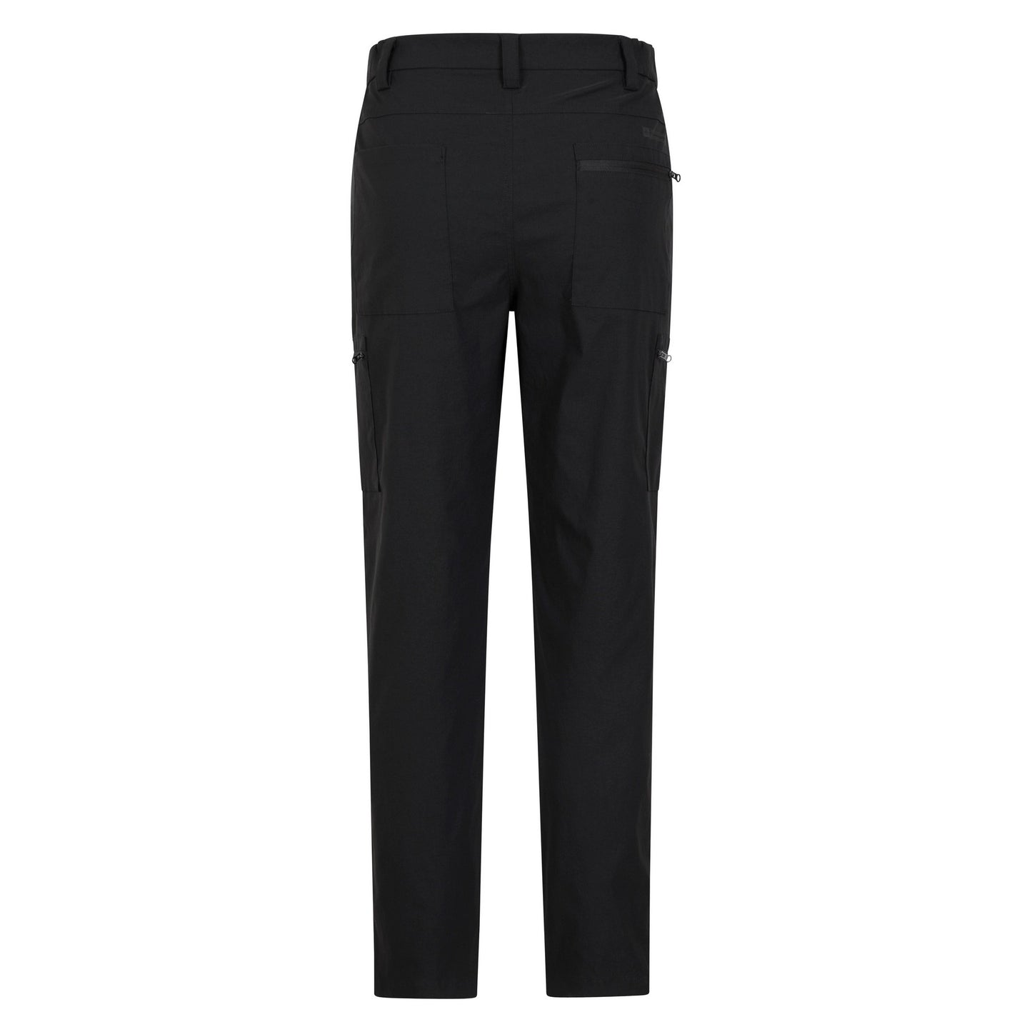 Grey - Close up - Mountain Warehouse Mens Trek Stretch Cargo Trousers