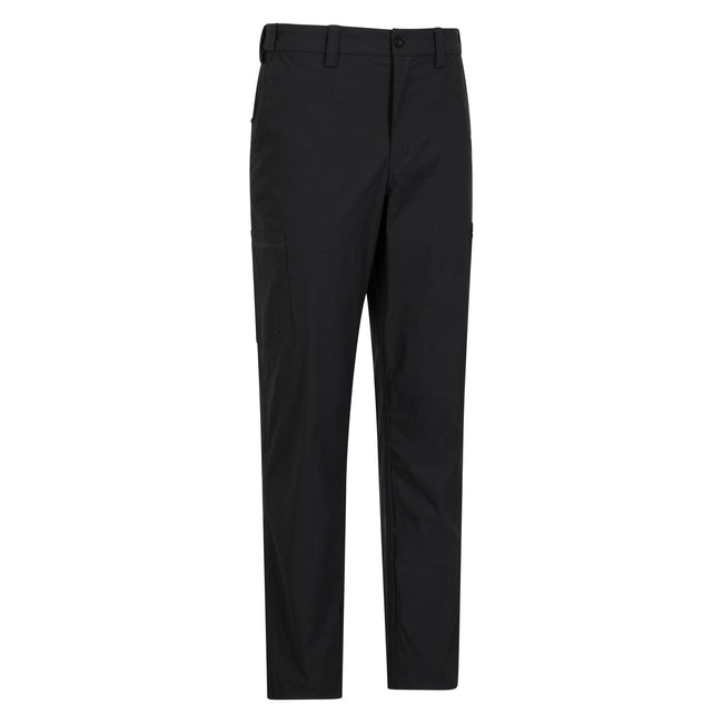 Jet Black - Lifestyle - Mountain Warehouse Mens Trek Stretch Cargo Trousers