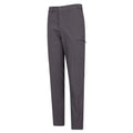 Grey - Side - Mountain Warehouse Mens Trek Stretch Cargo Trousers