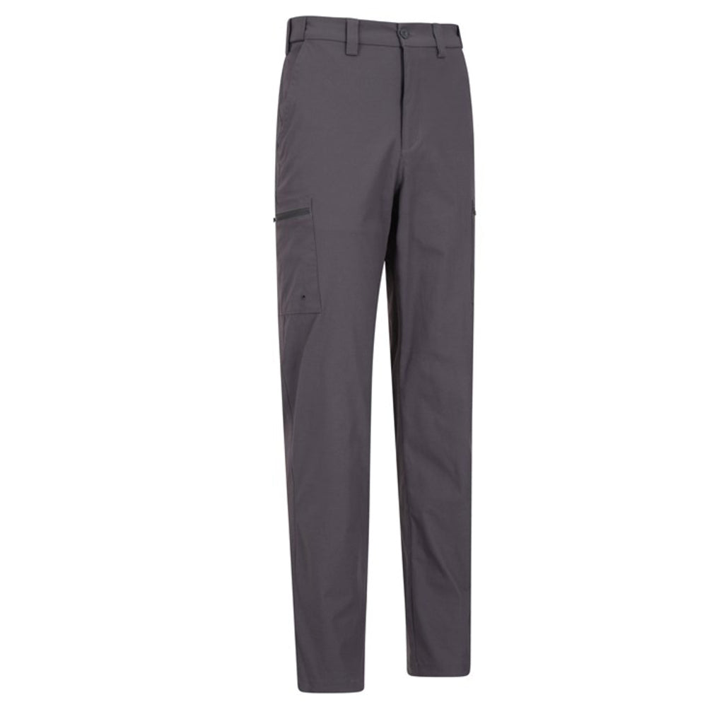 Grey - Lifestyle - Mountain Warehouse Mens Trek Stretch Cargo Trousers
