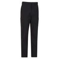 Black - Back - Mountain Warehouse Mens Trek Stretch Cargo Trousers