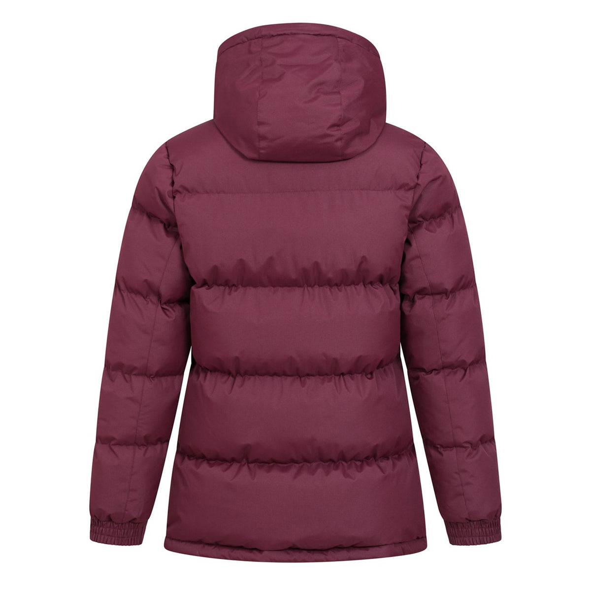 Burgundy - Side - Mountain Warehouse Womens-Ladies Waterproof Padded Jacket
