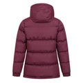 Burgundy - Side - Mountain Warehouse Womens-Ladies Waterproof Padded Jacket