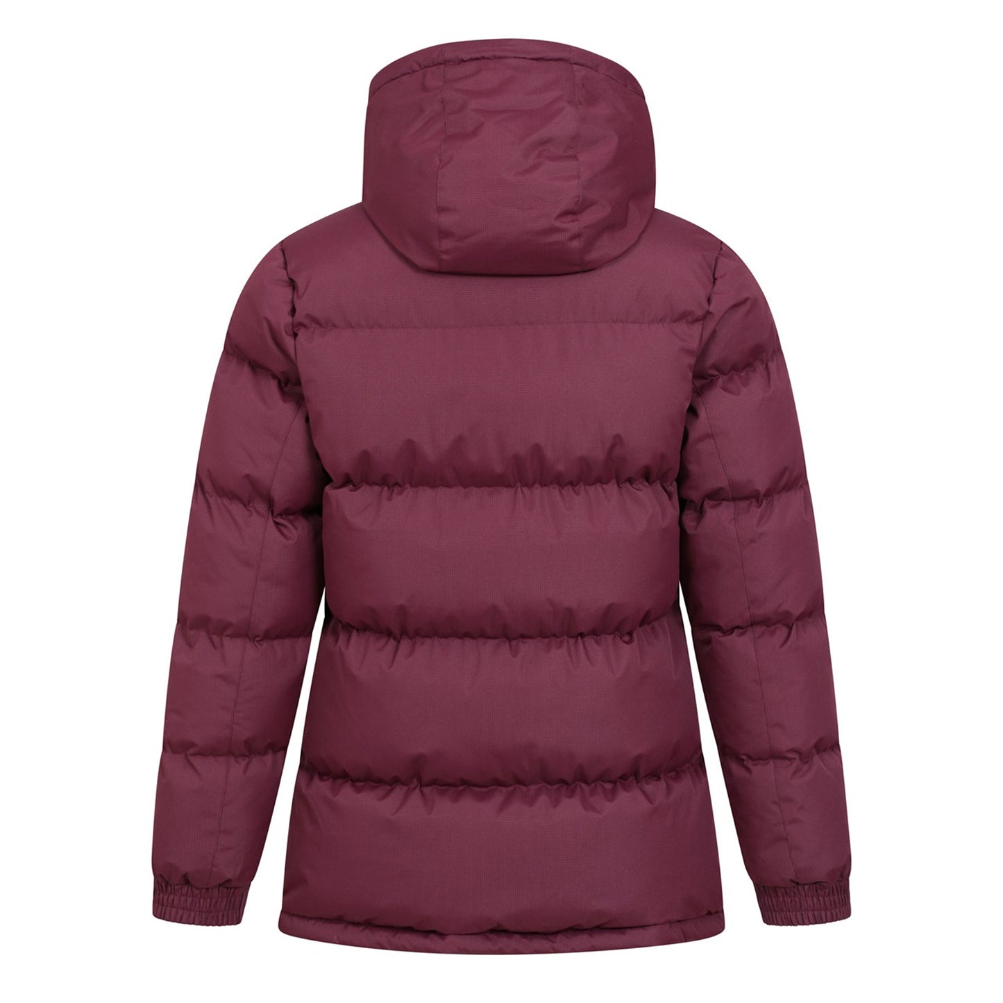 Burgundy - Side - Mountain Warehouse Womens-Ladies Waterproof Padded Jacket