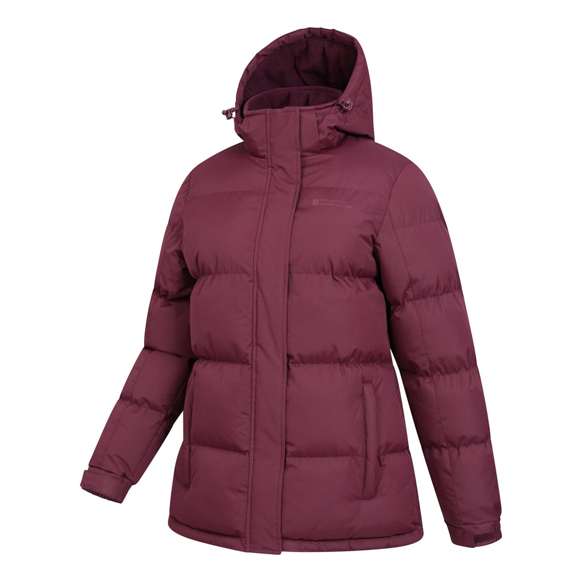Teal - Front - Mountain Warehouse Womens-Ladies Waterproof Padded Jacket