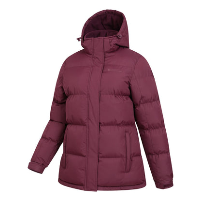 Teal - Front - Mountain Warehouse Womens-Ladies Waterproof Padded Jacket