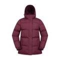 Burgundy - Front - Mountain Warehouse Womens-Ladies Waterproof Padded Jacket