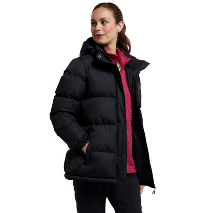 Burgundy - Front - Mountain Warehouse Womens-Ladies Waterproof Padded Jacket