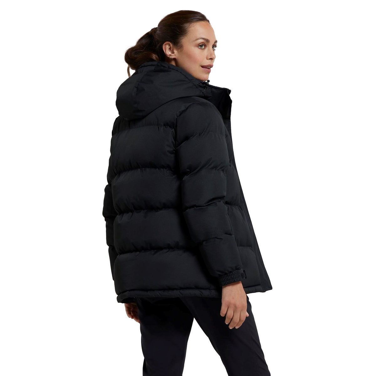 Burgundy - Back - Mountain Warehouse Womens-Ladies Waterproof Padded Jacket