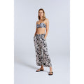 Monochrome - Front - Animal Womens-Ladies Tassia Recycled Cropped Trousers