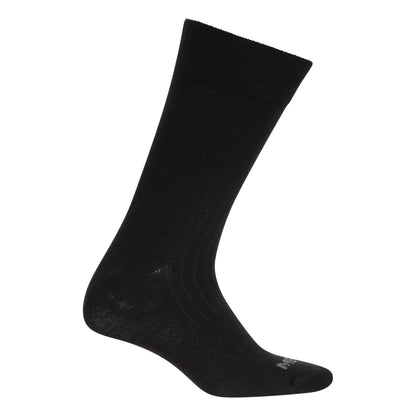 Black - Side - Mountain Warehouse Mens IsoCool Hiking Socks