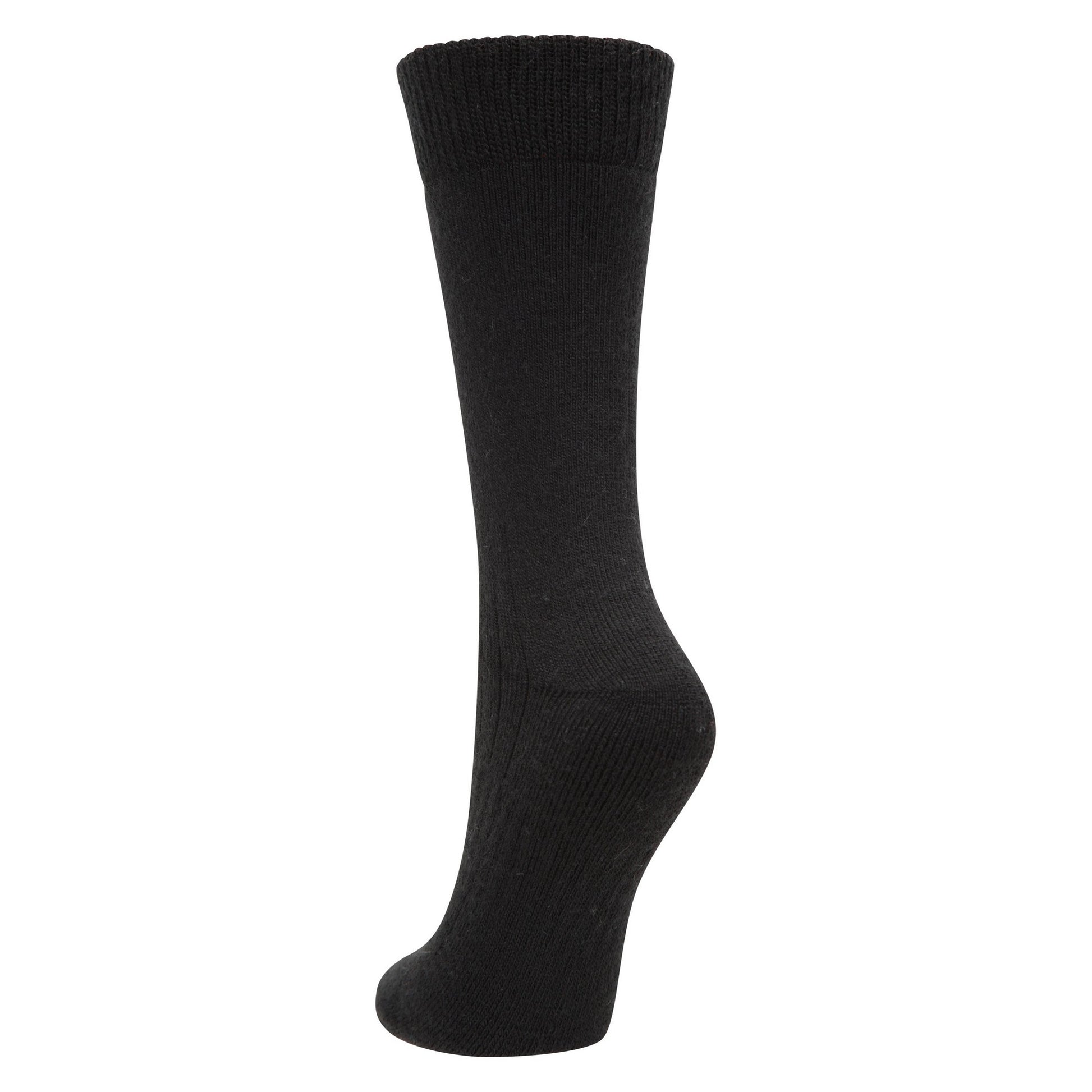 Black - Back - Mountain Warehouse Womens-Ladies IsoCool Hiking Socks