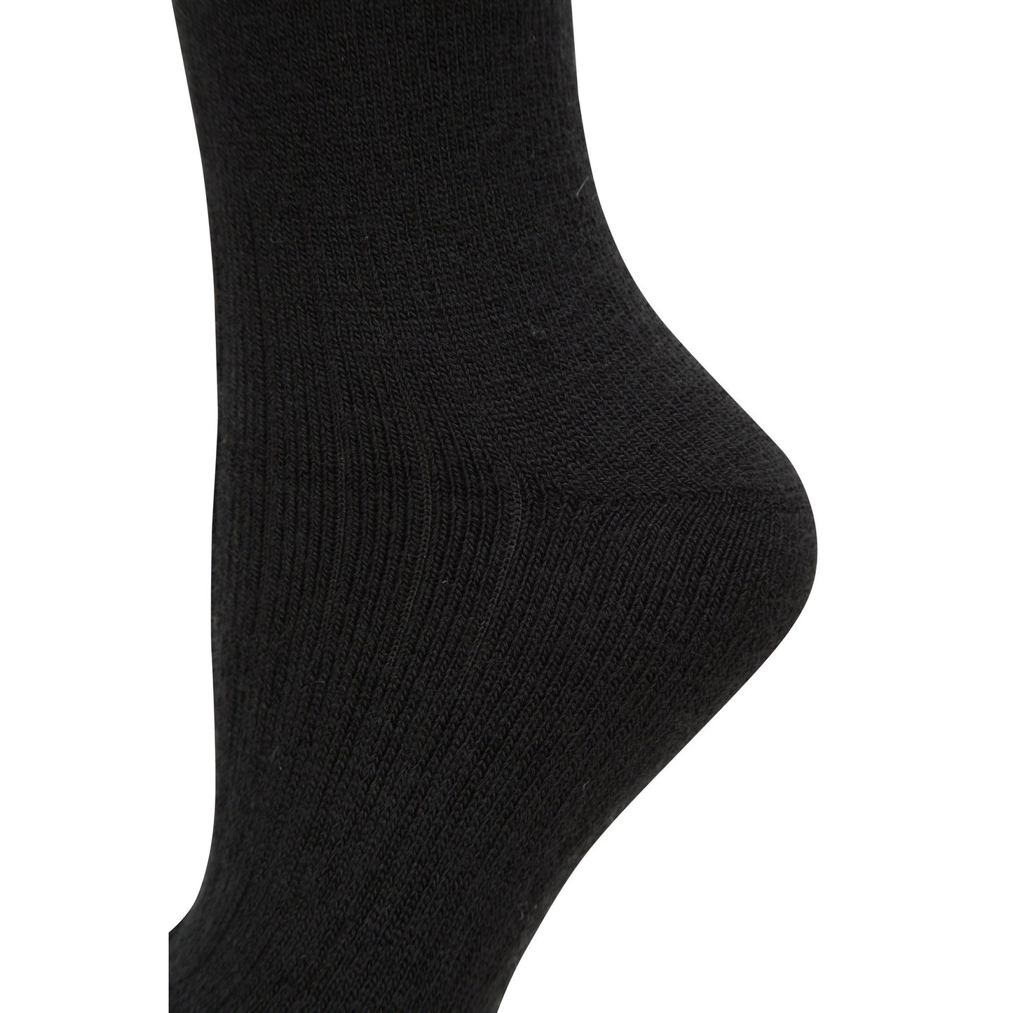 Black - Side - Mountain Warehouse Womens-Ladies IsoCool Hiking Socks