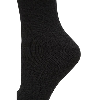 Black - Side - Mountain Warehouse Womens-Ladies IsoCool Hiking Socks
