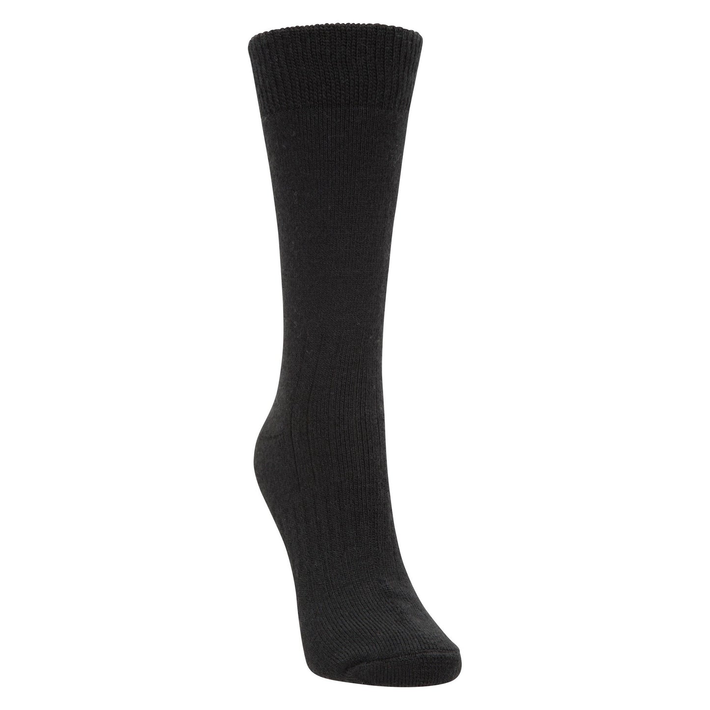 Black - Front - Mountain Warehouse Womens-Ladies IsoCool Hiking Socks